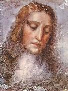  Leonardo  Da Vinci Christ's Head china oil painting reproduction